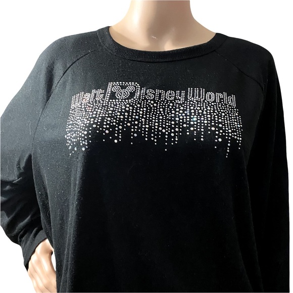 Disney Tops - Rhinestone Walt Disney World sweatshirt